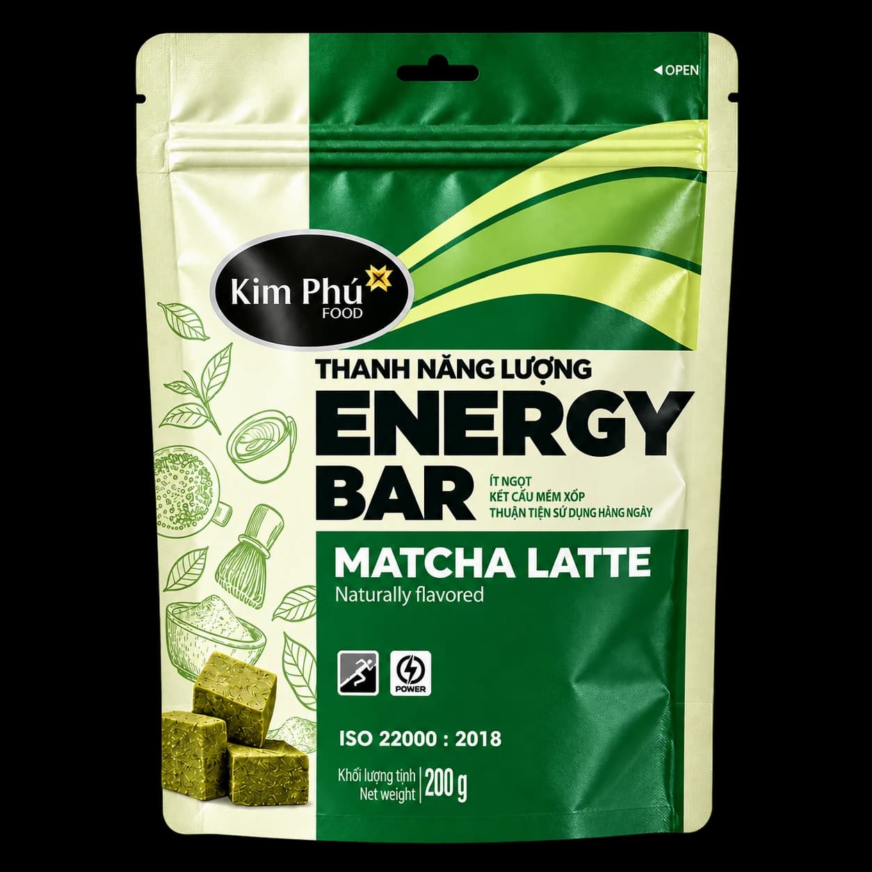 Energy Bar Matcha Latte 200g