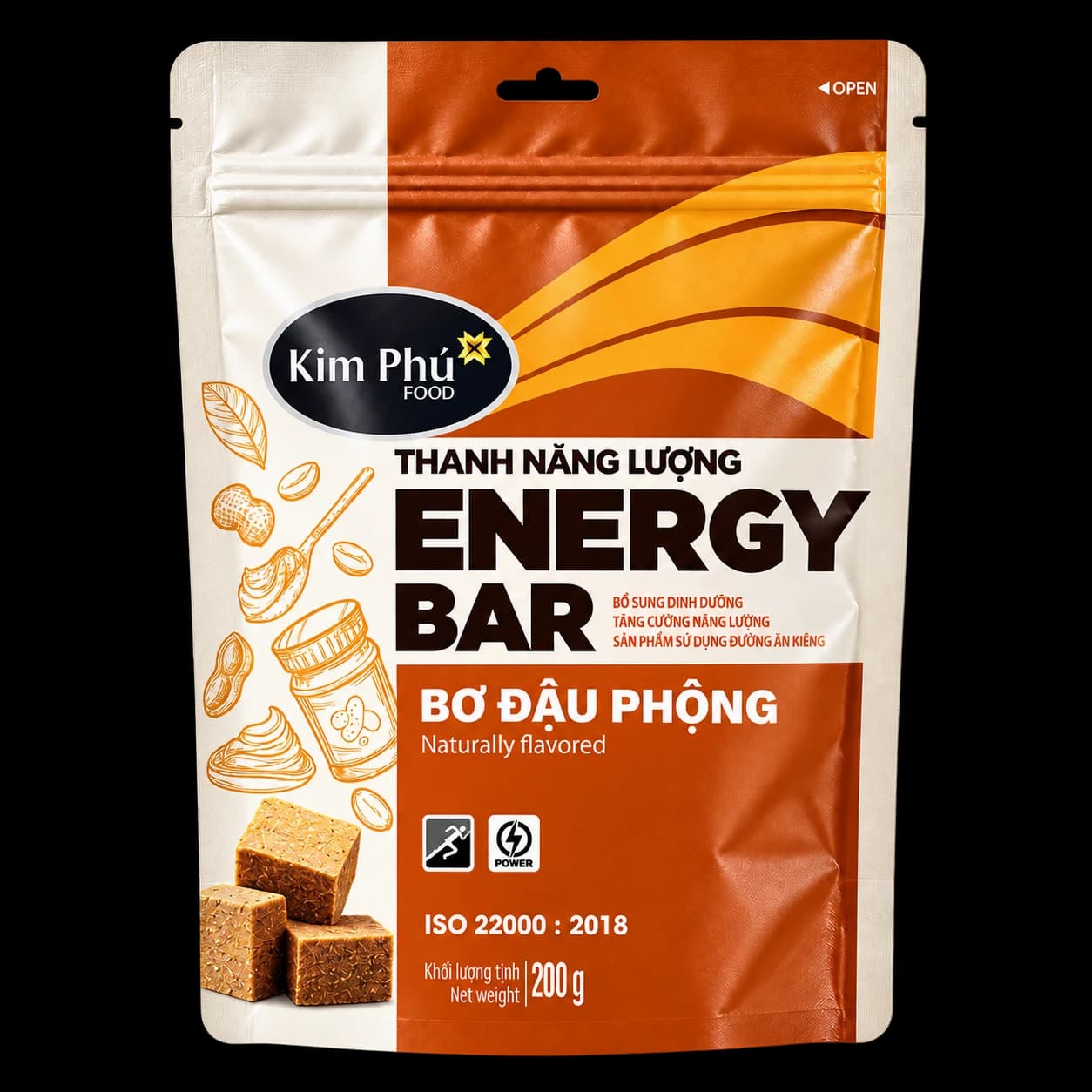 Energy Bar Bơ Đậu Phộng 200g