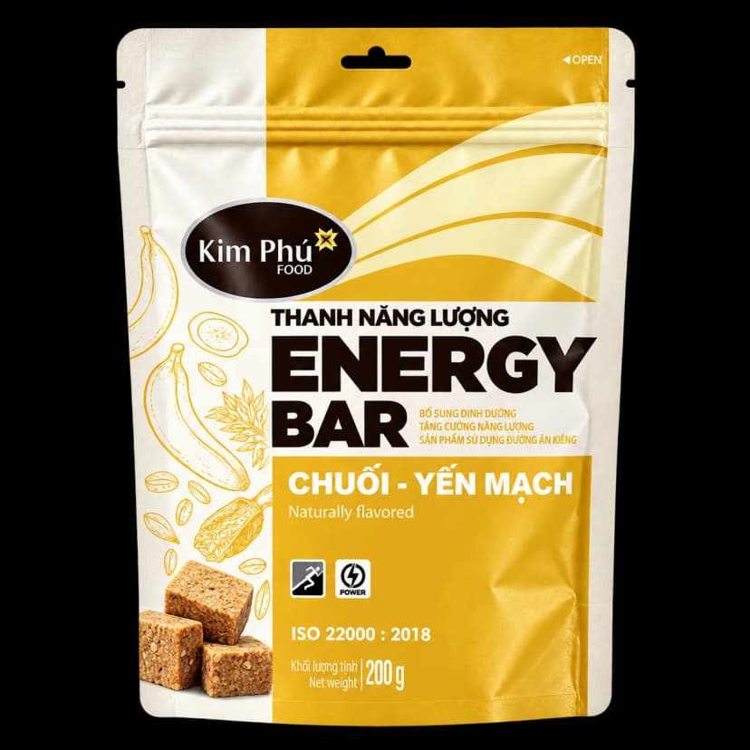 Thanh năng lượng Energy Bar Chuối - Yến mạch